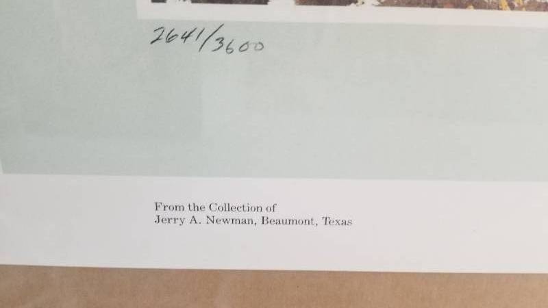 lot 157 image: Jerry Newman Print SPRIG HAVEN  Signed and Numbered
