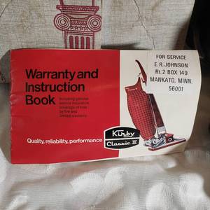 lot 60 image: Retro Kirby Turbo Vac