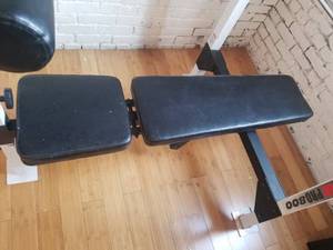 lot 72 image: Weider Pro 800 Weight Bench