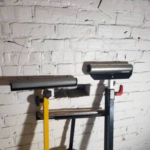 lot 168 image: Steel Roller Carpenter Stands
