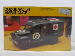 NOs Vintage Testors Dodge WC 54 Military Ambulance