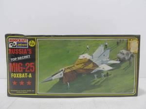 NOS Vintage Hasegawa Russian Top Secret Mig-25 Foxbat-A