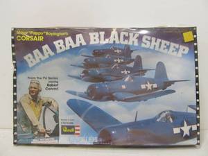 NOS Vintage Baa Baa Black Sheep Major Boyingtons Corsair