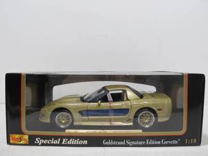 Maisto Guldstrand Signature Edition Corvette