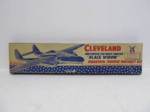 Unused Vintage Cleveland Northrops P-61 Night Fighter Black Widow Balsa Airplane&nbsp