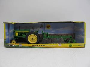 New in Box Ertl JOHN DEERE Tractor wPlow&nbsp