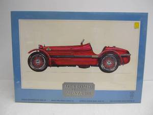 LARGE Rare NOS Vintage POCHER Alfa Romeo 8C 2300 Monza 1931