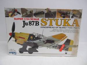 Large NOS Vintage Ju 87B Stuka Airplane