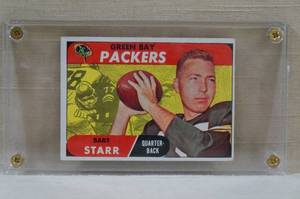 1968 Topps #1 Bart Starr Football Card