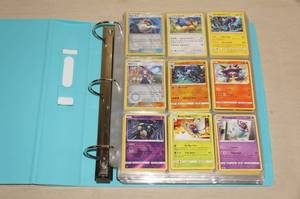 Binder of Pokemon Rares and Holo Cards