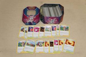 Metal Tin of Pokemon Cards