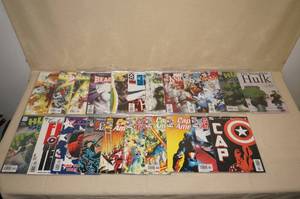 Comics - Hulk, Marvel Knigths, Captain America