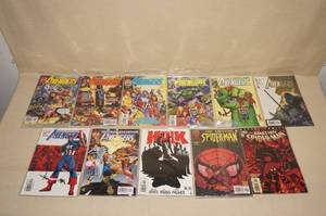 Comics - Hulk, Spider-Man, Avengers