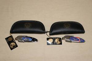 Franklin Mint Harley Davidson Collector Knives
