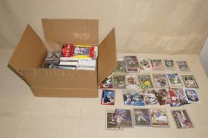 Box of Football Cards