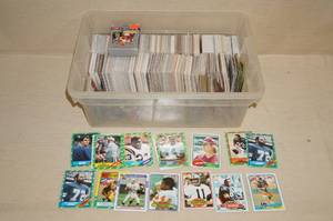 Bin of Cards - Mostly Football