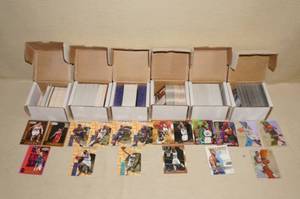 5 Small Boxes of Basketball Cards