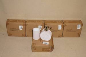 5 2 Piece Bathroom Accessory Sets - Blush
