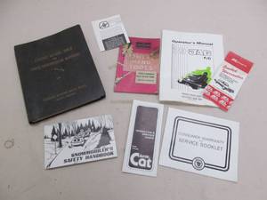 lot 25 image: operators manuals