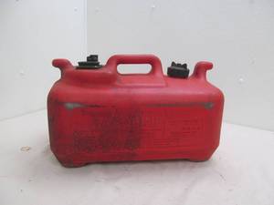 lot 29 image: dura tank outboard motor gas container