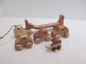 lot 69 image: wood trucks