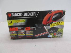 lot 80 image: black n decker shear, shrubber
