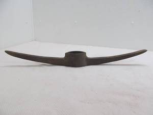 lot 85 image: vintage railroad pick axe head