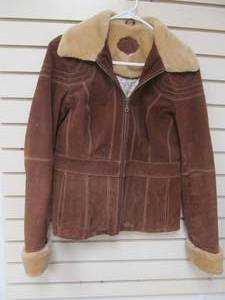 lot 95 image: wilson leather coat