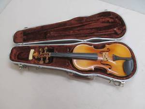 lot 99 image: vintage william lewis violin
