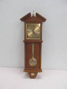 lot 100 image: barometer wall clock