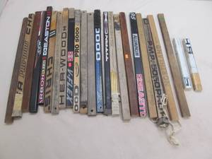 lot 131 image: hockey stick handles