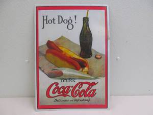 lot 177 image: Coca cola sign
