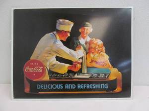 lot 178 image: Coca cola sign