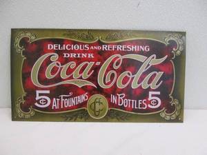 lot 180 image: Coca cola sign