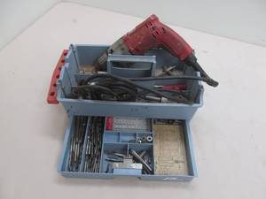 lot 251 image: Milwaukee drill, accessories