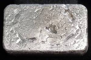5 TROY OZ. .999 FINE SILVER BAR SILVERTOWNE HAND POURED