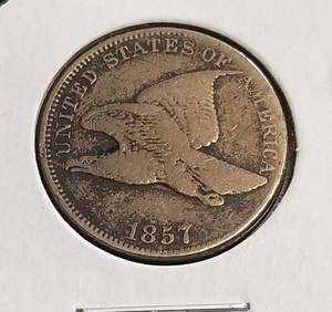 1857 US FLYING EAGLE CENT