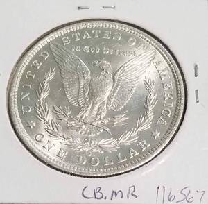 1882-O MORGAN SILVER DOLLAR BU