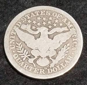 1914-D BARBER QUARTER