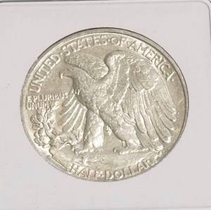 1941-D WALKING LIBERTY HALF DOLLAR BLACK CASE