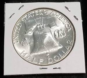 1962 FRANKLIN HALF DOLLAR BU