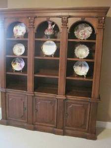 Mahogany Bookcase by Hooker Company.