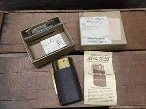 lot 73 image: Vintage Redi-Flame Automatic Gas Lighter with Original Box
