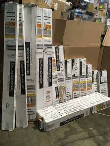 Pallet with assorted Electric baseboards various models see pictures