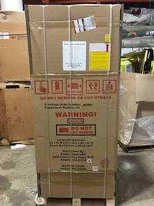 Husky Welded 54 in. W x 75 in. H x 19 in. D Steel Garage Cabinet Set in Black (3-Piece) not used