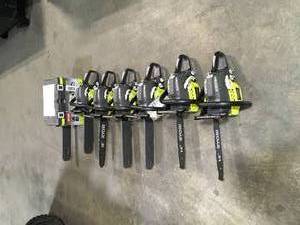 Pallet with assorted Chainsaws various sizes and conditions see pictures
