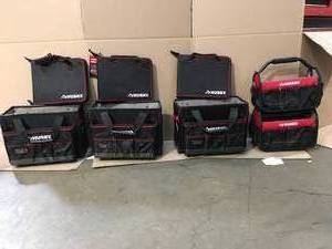 Lot of Husky Tool Bags and Totes not used see pictures