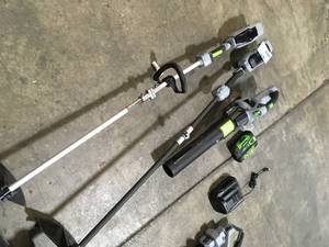 Lot of Ego Tools various models and conditions used customer returns see pictures
