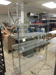 METRO SUPER ERECTA WIRE SHELVING NSF