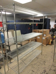 METRO SUPER ERECTA WIRE SHELVING  NSF